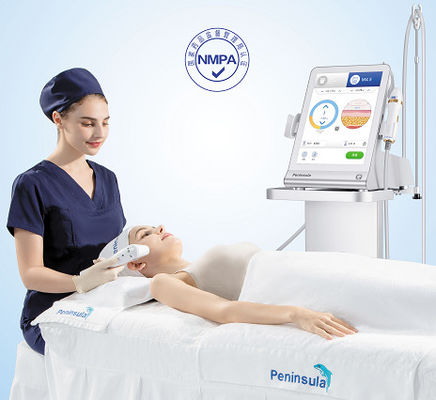 jakość  Upgrade HIFU with 5 Handpiece non pain to lift face skin from dermis to SMAS fabryka